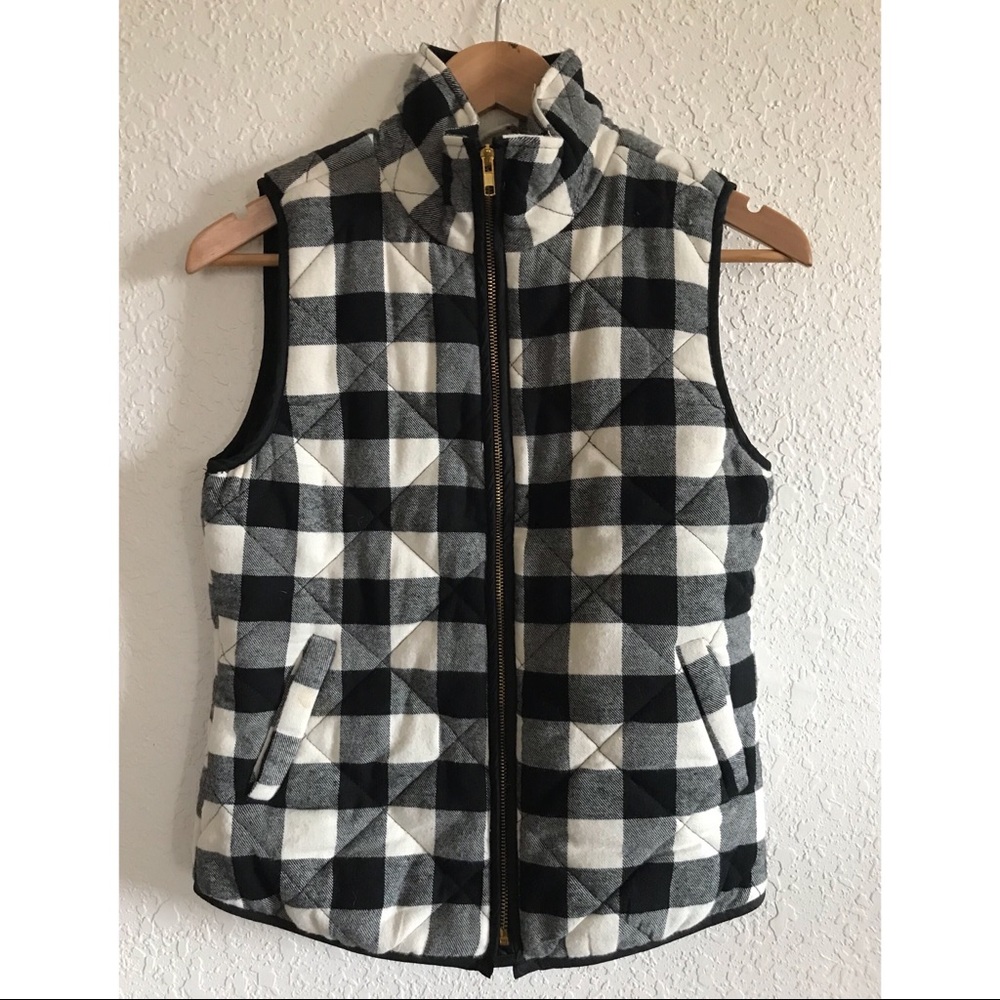 Plaid Printed Vest